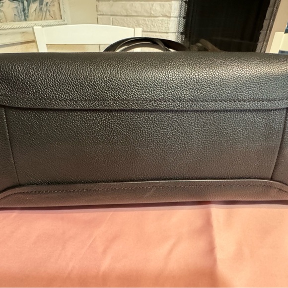 NWT Kate Spade Infinite Triple Compartment tote in black pebbled leather. - Picture 6 of 8